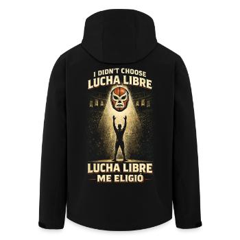 Lucha Libre Me Eligio Luchador - Veste softshell homme en polyester recyclé Stanley/Stella - noir - Dos - AI Model Male 185 light (185cm)