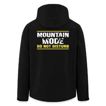 Randonnée en montagne Alpiniste Randonnée en montagne - Veste softshell homme en polyester recyclé Stanley/Stella - noir - Dos - AI Model Male 185 light (185cm)