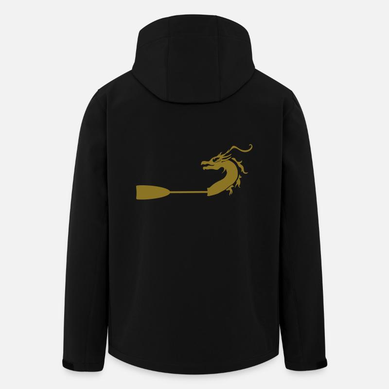 Drachenboot Paddel - Dragonboat Paddle - Recycelte Männer Softshell-Jacke von Stanley/Stella - Schwarz