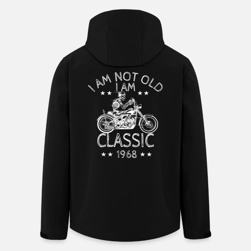 Motorradfahrer - Recycelte Männer Softshell-Jacke von Stanley/Stella - Schwarz