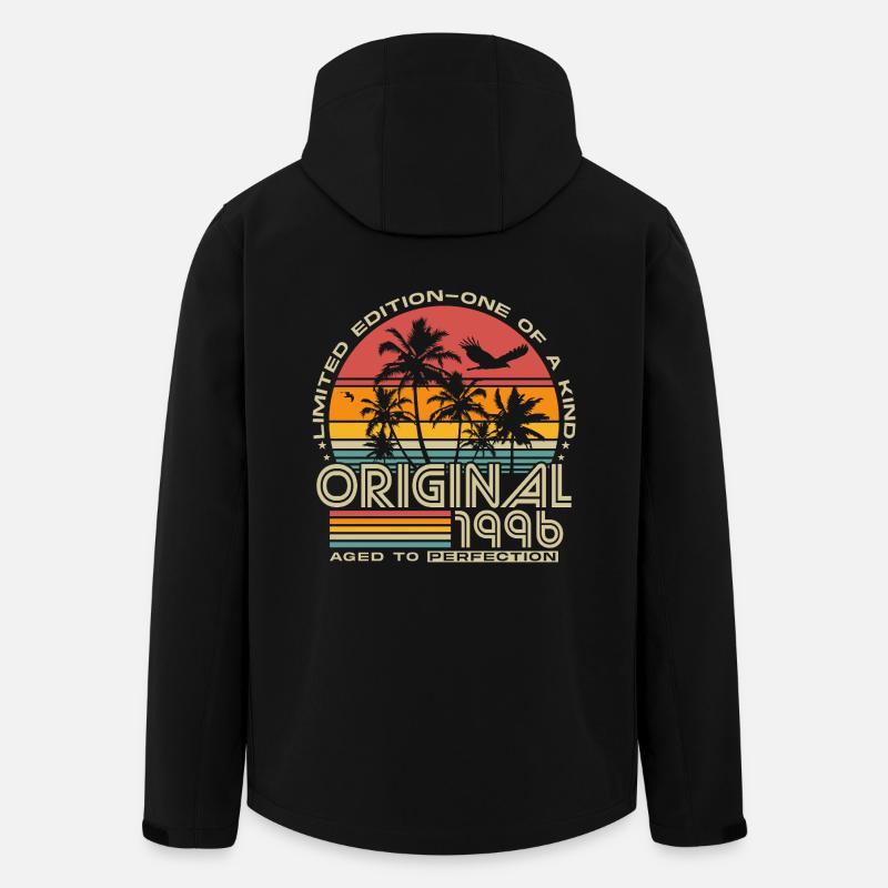 1996 Jahrgang Vintage Retro Geburtstag Geschenk - Recycelte Männer Softshell-Jacke von Stanley/Stella - Schwarz