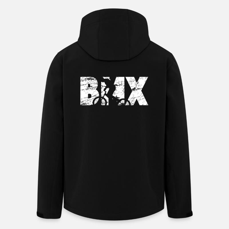 BMX - Men’s Recycled Softshell Jacket by Stanley/Stella - black