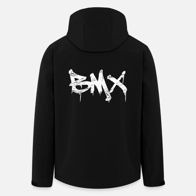 BMX - Recycelte Männer Softshell-Jacke von Stanley/Stella - Schwarz