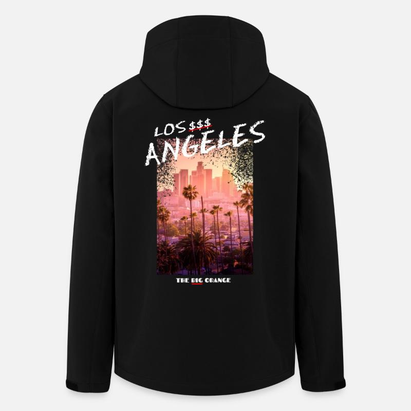 Los Angeles - Recycelte Männer Softshell-Jacke von Stanley/Stella - Schwarz