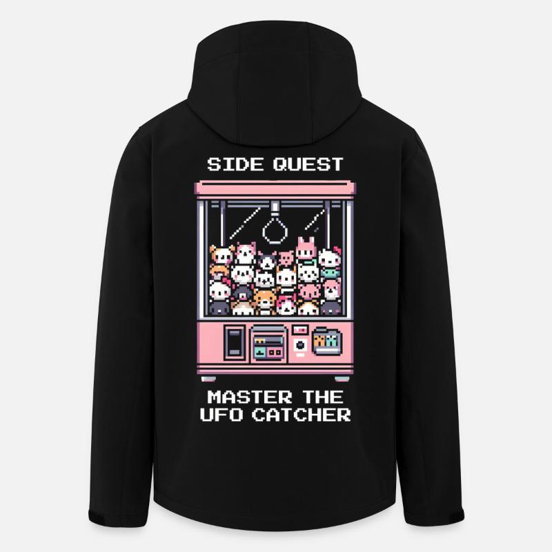Nebenquest: UFO-Catcher meistern | Arcade Japan - Recycelte Männer Softshell-Jacke von Stanley/Stella - Schwarz