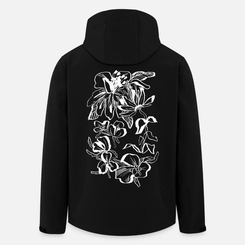 FLEURIR - Veste softshell homme en polyester recyclé Stanley/Stella - noir