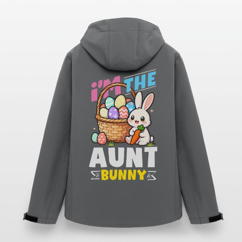 Happy Easter Sweet Easter Bunny Egg Hunt Easter Eggs Men’s Recycled Softshell Jacket by Stanley/Stella
