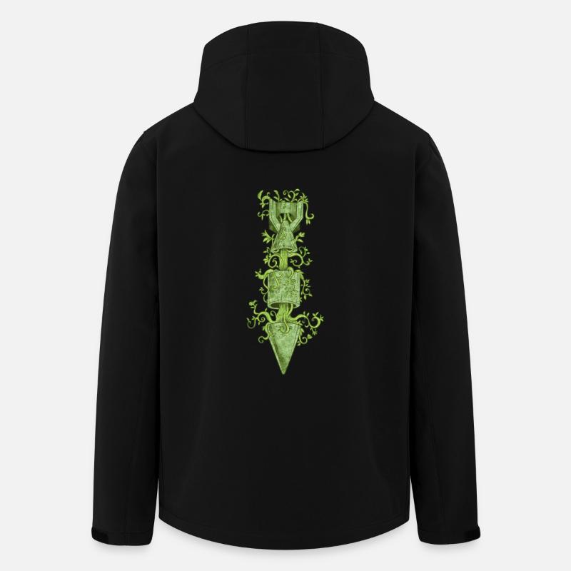 Le règne de la nature - Veste softshell homme en polyester recyclé Stanley/Stella - noir