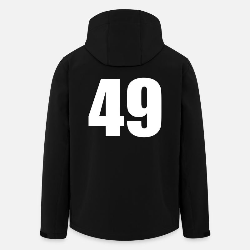 49 - Men’s Recycled Softshell Jacket by Stanley/Stella - black