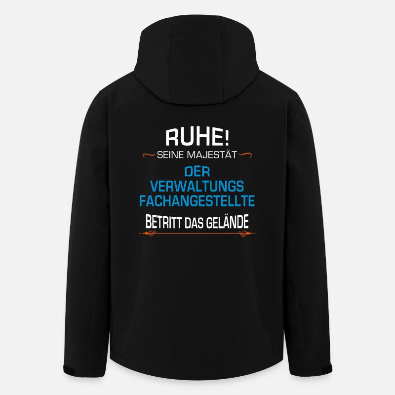 Verwaltungsfachangestellte Beruf - Recycelte Männer Softshell-Jacke von Stanley/Stella - Schwarz