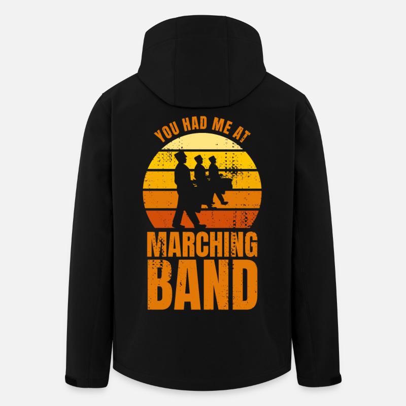 Marching bands joke - Men’s Recycled Softshell Jacket by Stanley/Stella - black
