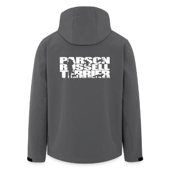 Parson RUSSELL TERRIER Chien de chasse Wilsigns chiens de chasse - Veste softshell homme en polyester recyclé Stanley/Stella - noir - Dos - AI Model Male 185 light (185cm)