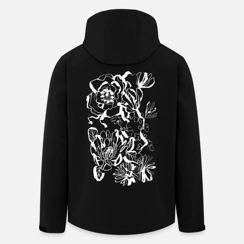 BLOSSOM - Men’s Recycled Softshell Jacket by Stanley/Stella - black