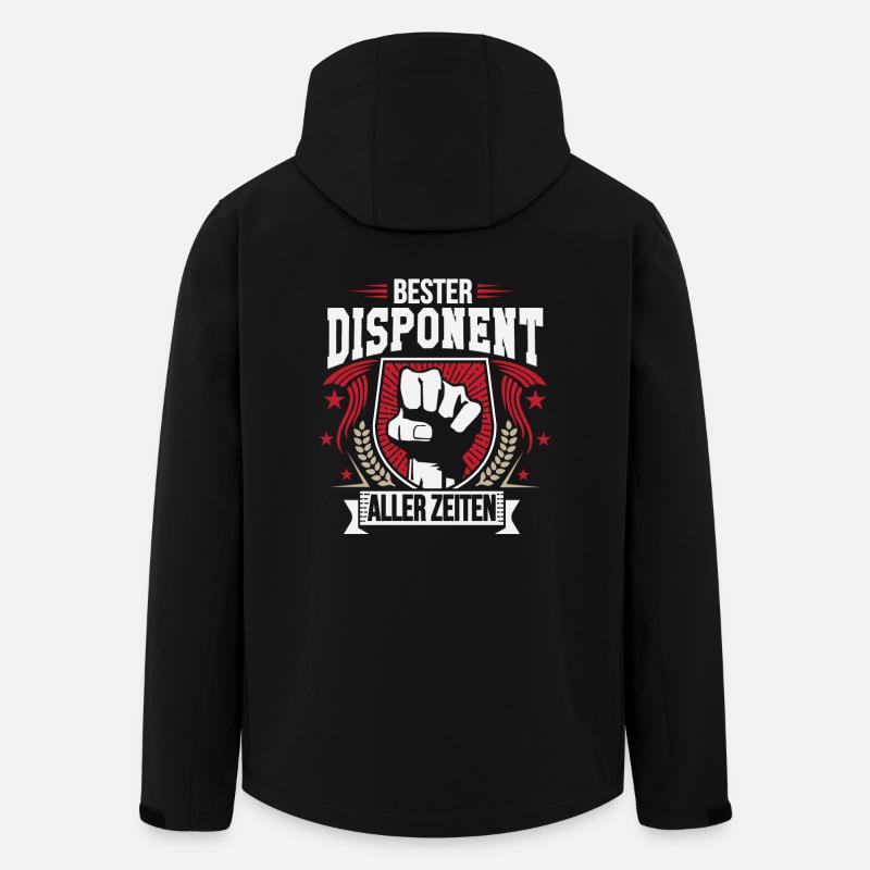 Bester Disponent aller zeiten - Recycelte Männer Softshell-Jacke von Stanley/Stella - Schwarz