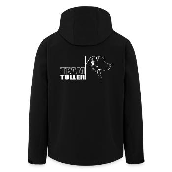 TEAM Great Dog Dog Retriever Wilsigns - Veste softshell homme en polyester recyclé Stanley/Stella - noir - Dos - AI Model Male 185 light (185cm)