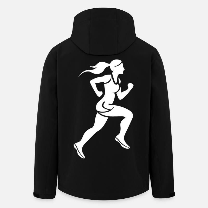 Runner - Men’s Recycled Softshell Jacket by Stanley/Stella - black