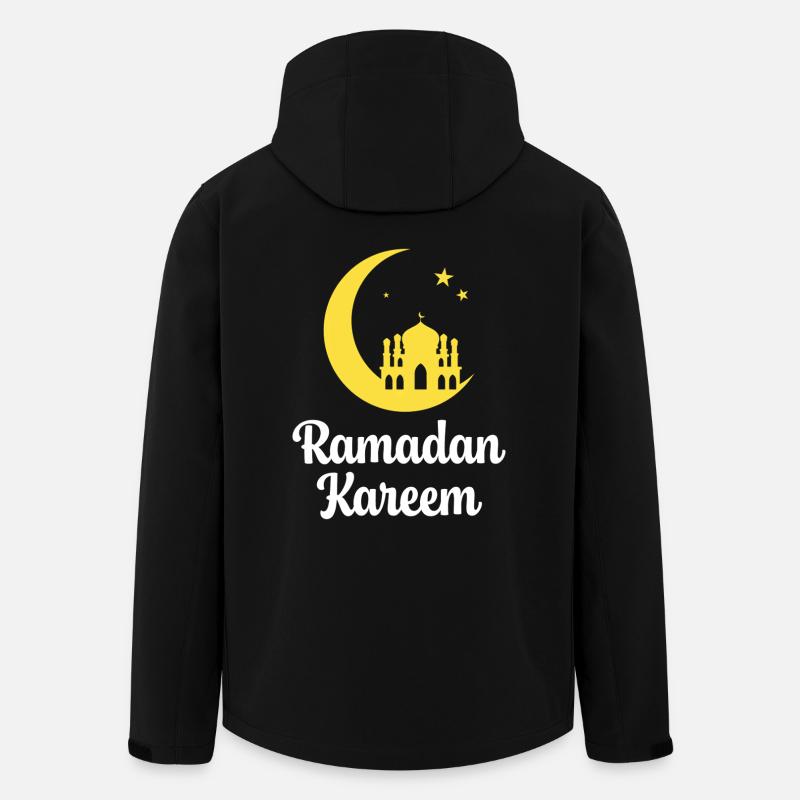 Ramadan Kareem - Veste softshell homme en polyester recyclé Stanley/Stella - noir