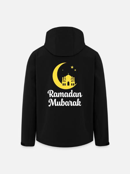 Ramadan Murbarak - Men’s Recycled Softshell Jacket by Stanley/Stella - black