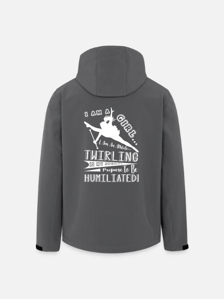 I Am An Athlete - Men’s Recycled Softshell Jacket by Stanley/Stella - black