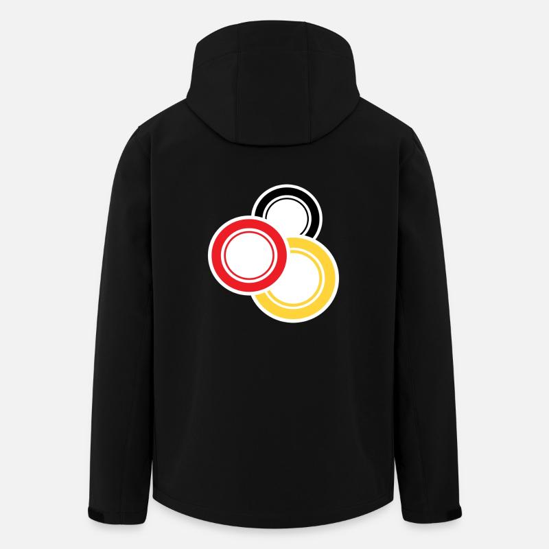 DL4 - Men’s Recycled Softshell Jacket by Stanley/Stella - black