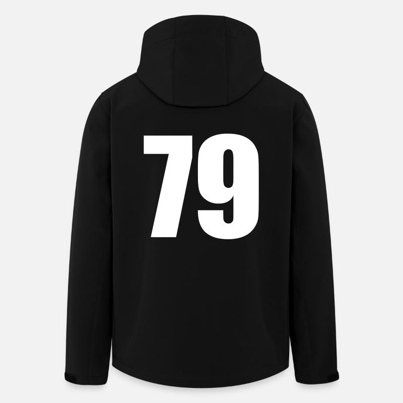 79 - Recycelte Männer Softshell-Jacke von Stanley/Stella - Schwarz