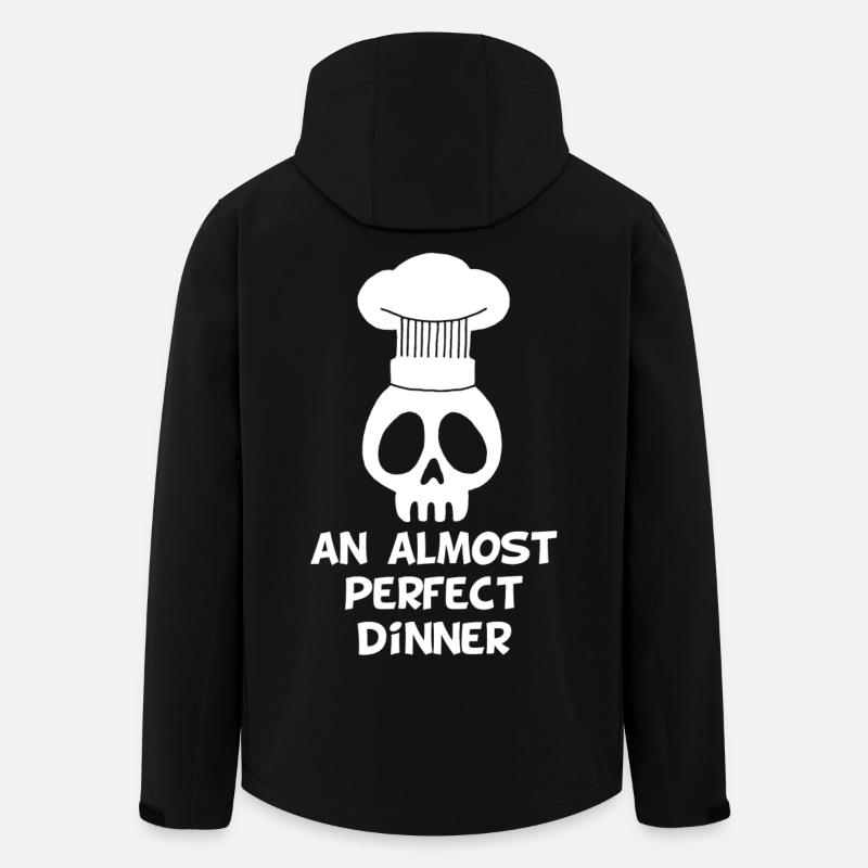 An almost perfect dinner - Men’s Recycled Softshell Jacket by Stanley/Stella - black