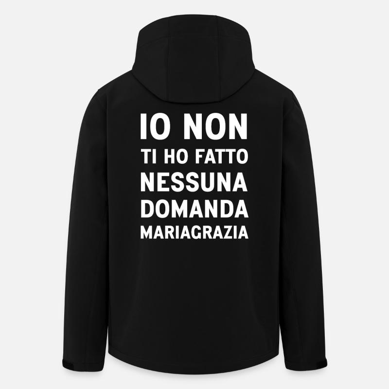 Mariagrazia (Schwarze Version) - Recycelte Männer Softshell-Jacke von Stanley/Stella - Schwarz