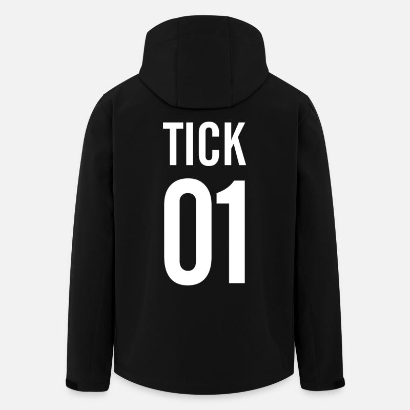 TICK - Veste softshell homme en polyester recyclé Stanley/Stella - noir