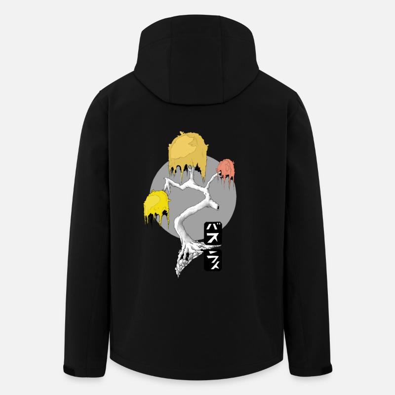 Tree - Recycelte Männer Softshell-Jacke von Stanley/Stella - Schwarz