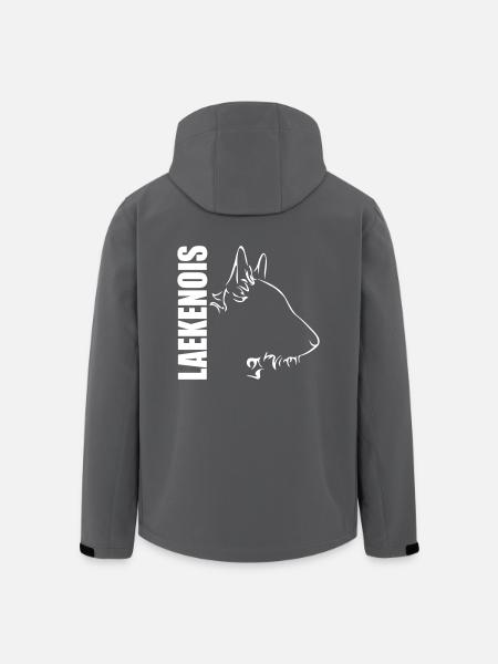 LAEKENOIS PROFILE Wilsigns - Men’s Recycled Softshell Jacket by Stanley/Stella - black