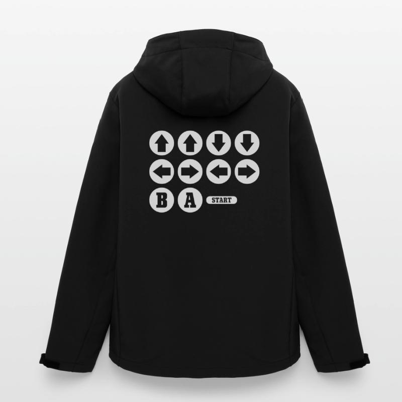 Cheat Code Jeu vidéo Veste softshell homme en polyester recyclé Stanley/Stella