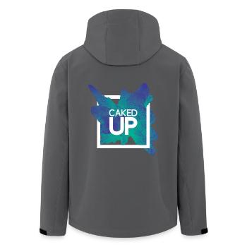 cakedup - Veste softshell homme en polyester recyclé Stanley/Stella - noir - Dos - AI Model Male 185 light (185cm)