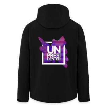 UPRESIDENTED AMERICAN - Veste softshell homme en polyester recyclé Stanley/Stella - noir - Dos - AI Model Male 185 light (185cm)