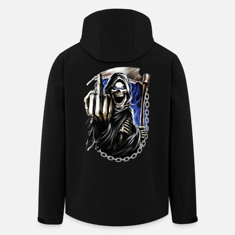 moissonneur - Veste softshell homme en polyester recyclé Stanley/Stella - noir