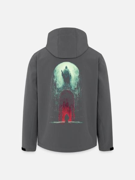 See you8 in Valhalla - Men’s Recycled Softshell Jacket by Stanley/Stella - black