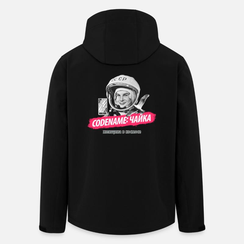 Codename: «Чайка» - Recycelte Männer Softshell-Jacke von Stanley/Stella - Schwarz