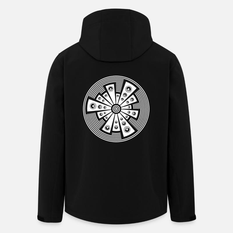 Haut-parleur 23 tekno - Veste softshell homme en polyester recyclé Stanley/Stella - noir