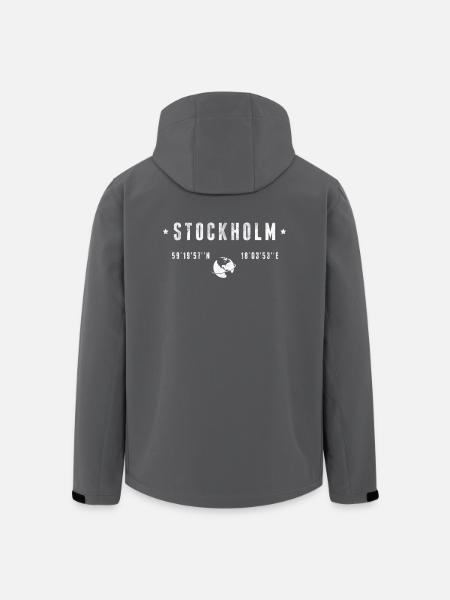 Stockholm - Men’s Recycled Softshell Jacket by Stanley/Stella - black