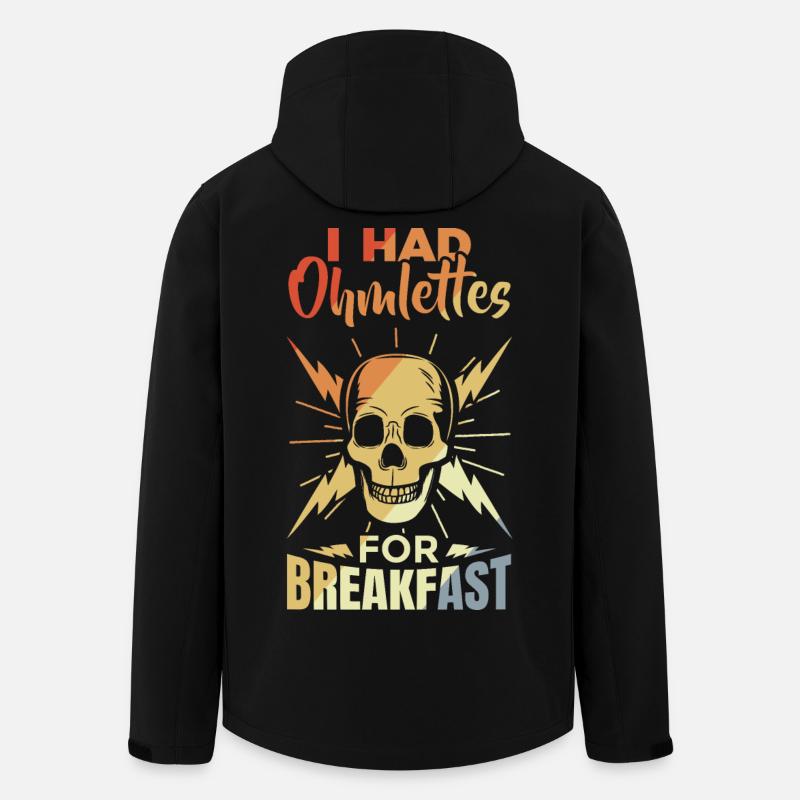 Funny electronics saying - Men’s Recycled Softshell Jacket by Stanley/Stella - black