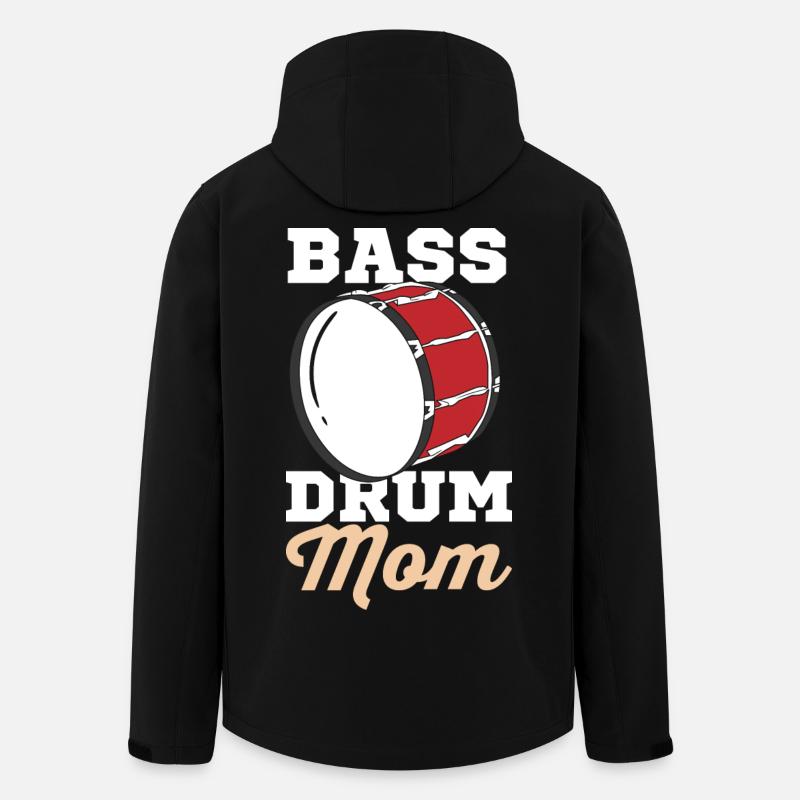 Bass Drum Nut - Men’s Recycled Softshell Jacket by Stanley/Stella - black
