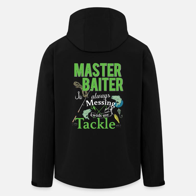 Master Baiter - Recycelte Männer Softshell-Jacke von Stanley/Stella - Schwarz