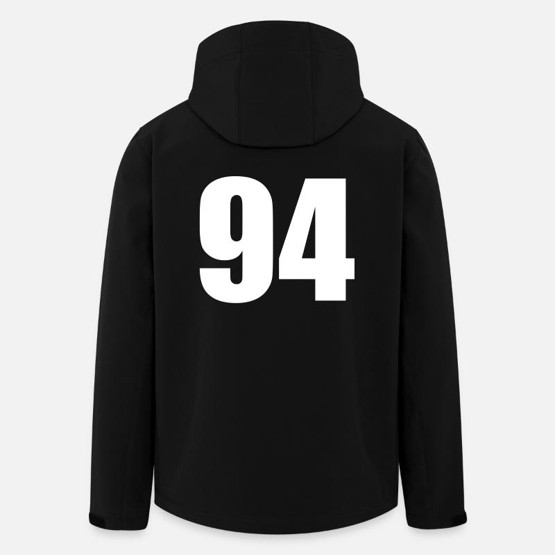 94 - Recycelte Männer Softshell-Jacke von Stanley/Stella - Schwarz