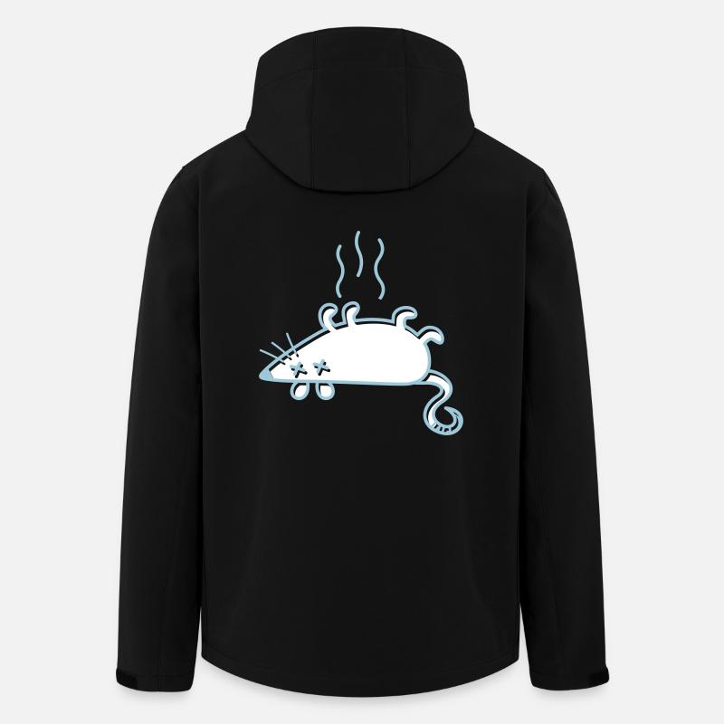 En Dead Mouse - Stanley/Stella herre softshelljakke i genanvendt polyester - sort
