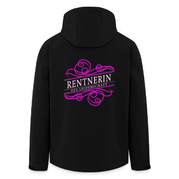 Retraité passionné - Veste softshell homme en polyester recyclé Stanley/Stella - noir - Dos - AI Model Male 185 light (185cm)