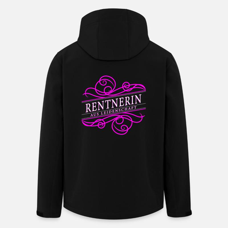 Pensioner with passion - Men’s Recycled Softshell Jacket by Stanley/Stella - black