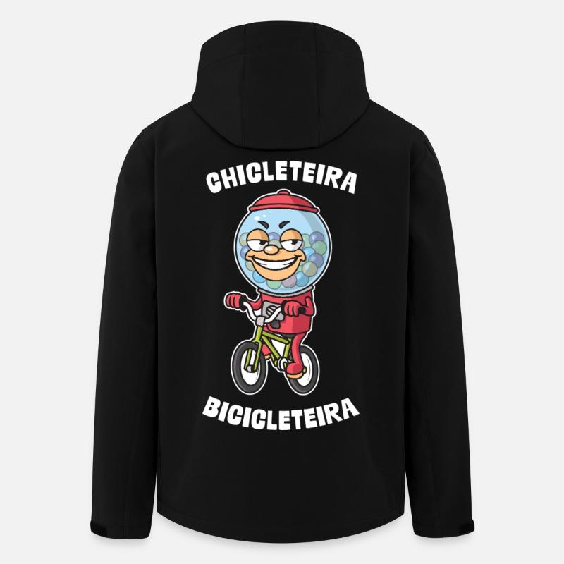 Chicleteira Bicicleteira Italian Brainrot - Men’s Recycled Softshell Jacket by Stanley/Stella - black