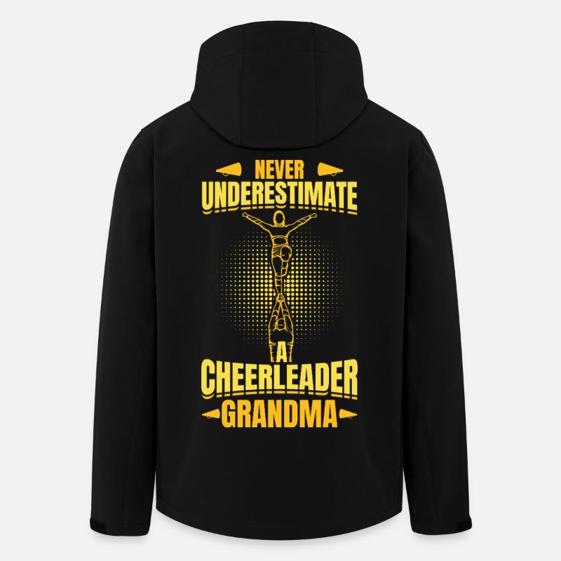 Cheerleader Großmutter - Recycelte Männer Softshell-Jacke von Stanley/Stella - Schwarz