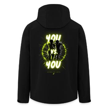 Duel de fitness VOUS contre VOUS - Veste softshell homme en polyester recyclé Stanley/Stella - noir - Dos - AI Model Male 185 light (185cm)