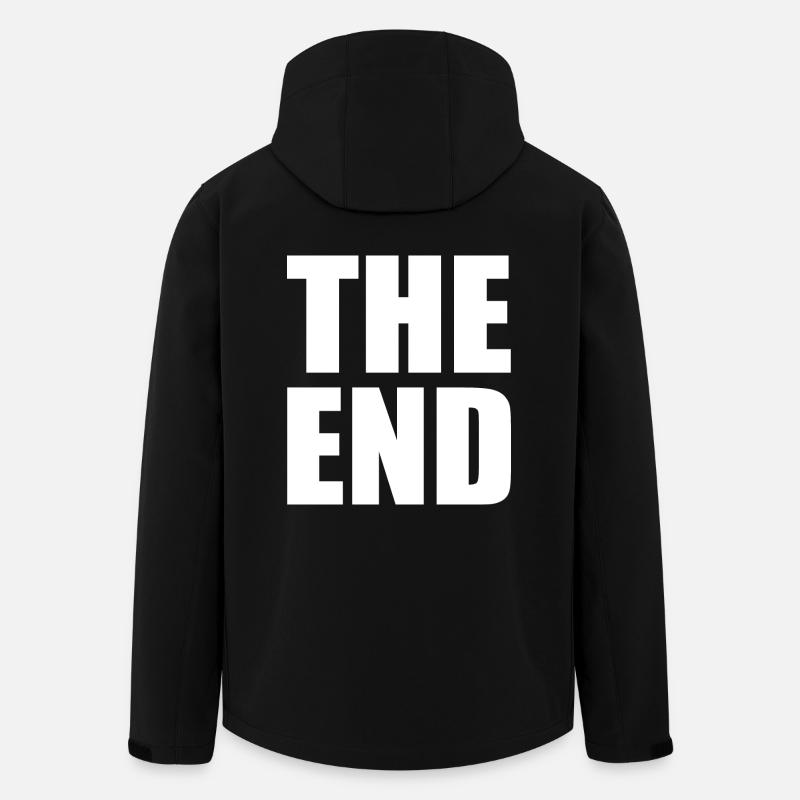 The end - Men’s Recycled Softshell Jacket by Stanley/Stella - black