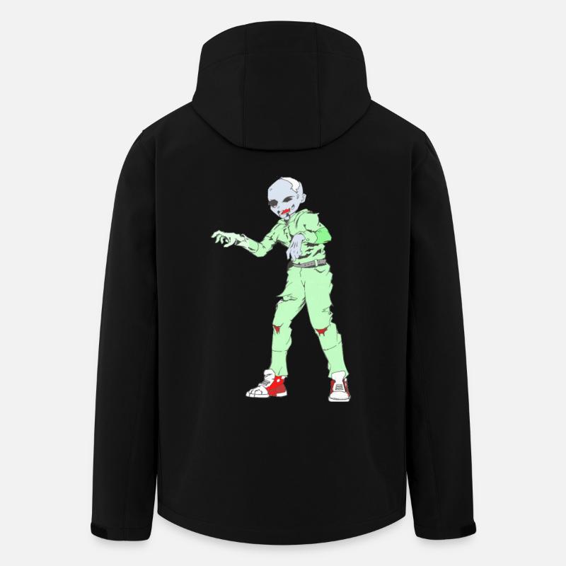 Zombie Collection: Zombie Man - Recycelte Männer Softshell-Jacke von Stanley/Stella - Schwarz